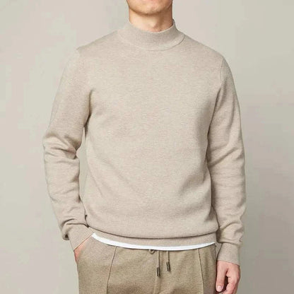 VogeLuxe | Men’s Slim Turtleneck Knit Sweater
