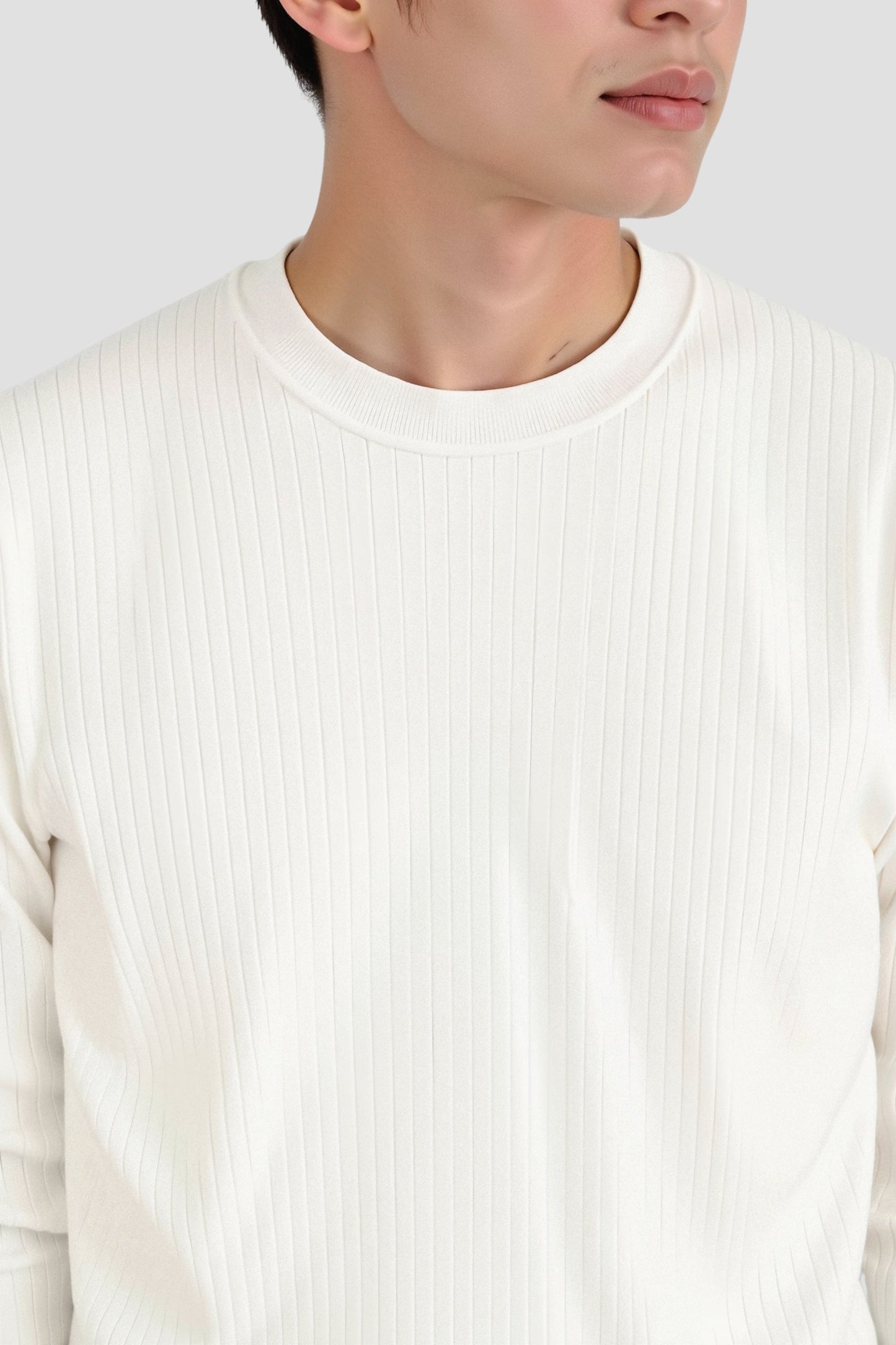 VogeLuxe | Men’s Classic Ribbed Knit Sweater