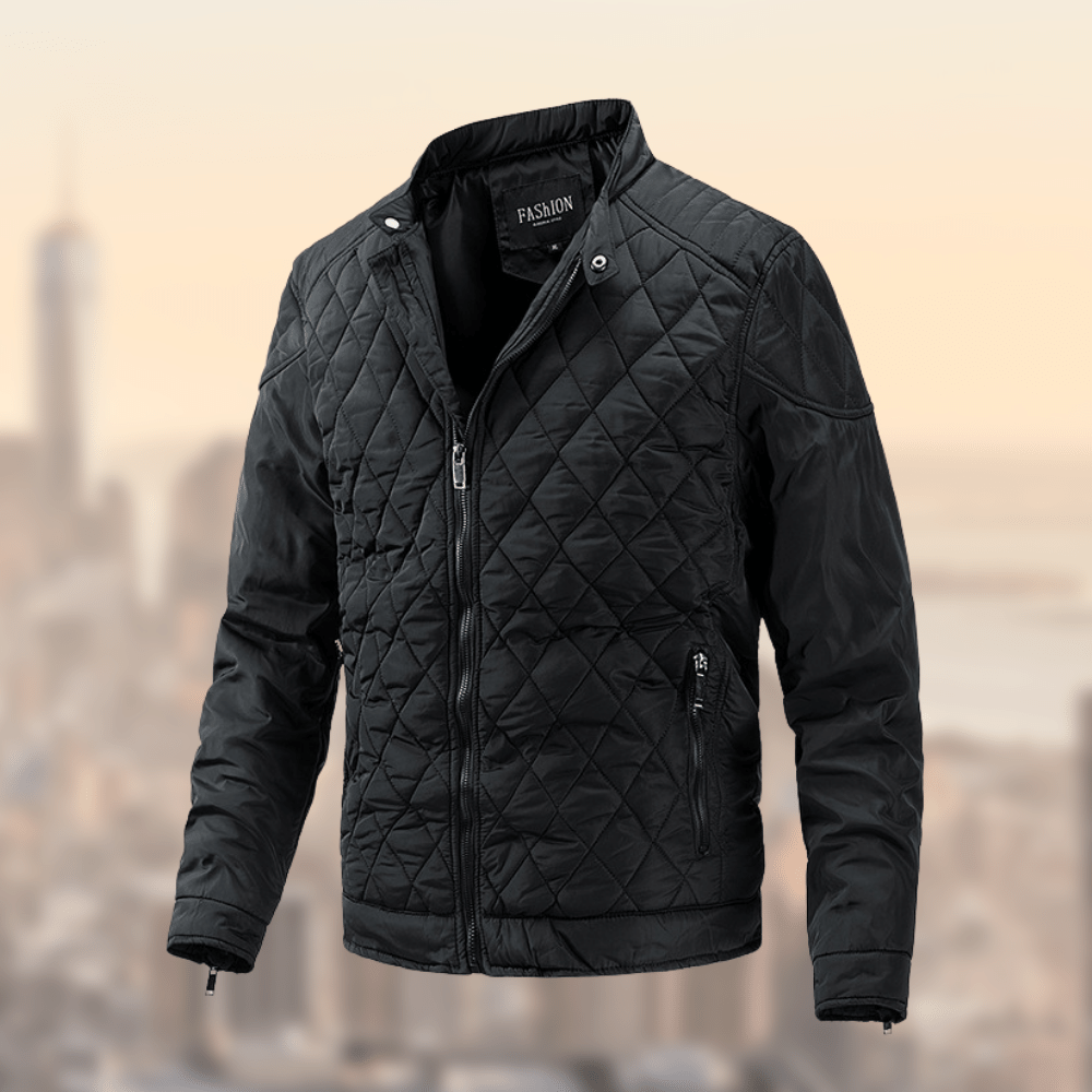 Men's Padded Water Resistant Bomber Jacket