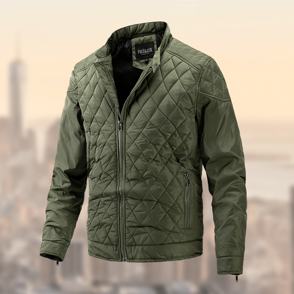 Men's Padded Water Resistant Bomber Jacket