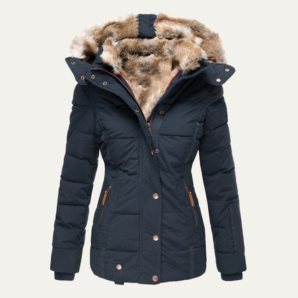 VogeLuxe | Women’s Sherpa Double Breasted Teddy Coat