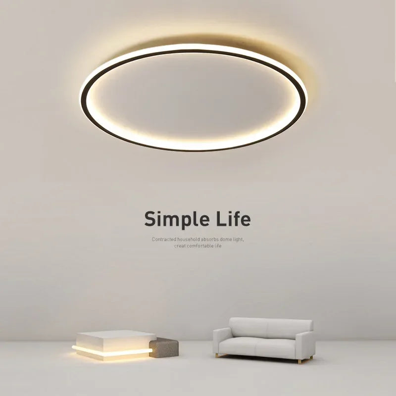 Bright Adjustable LED Ceiling Light in Soft White - VogeLuxe