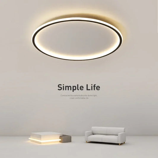 Bright Adjustable LED Ceiling Light in Soft White - VogeLuxe
