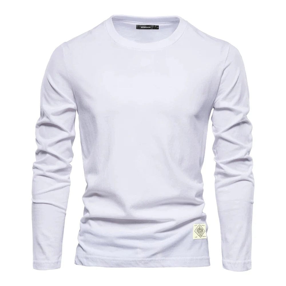 Relaxed Fit Long Sleeve Casual Shirt - VogeLuxe