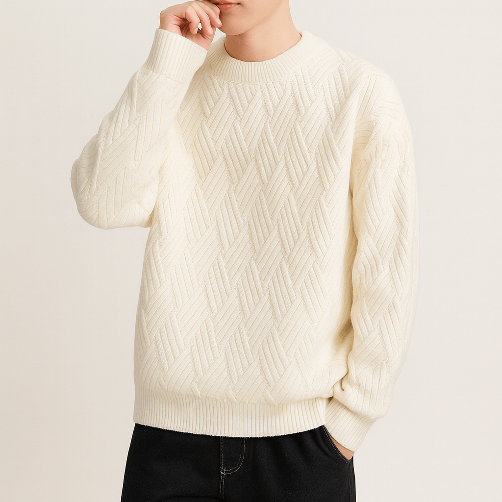 LUXEOUTFIT | Classic Knit Sweater 1