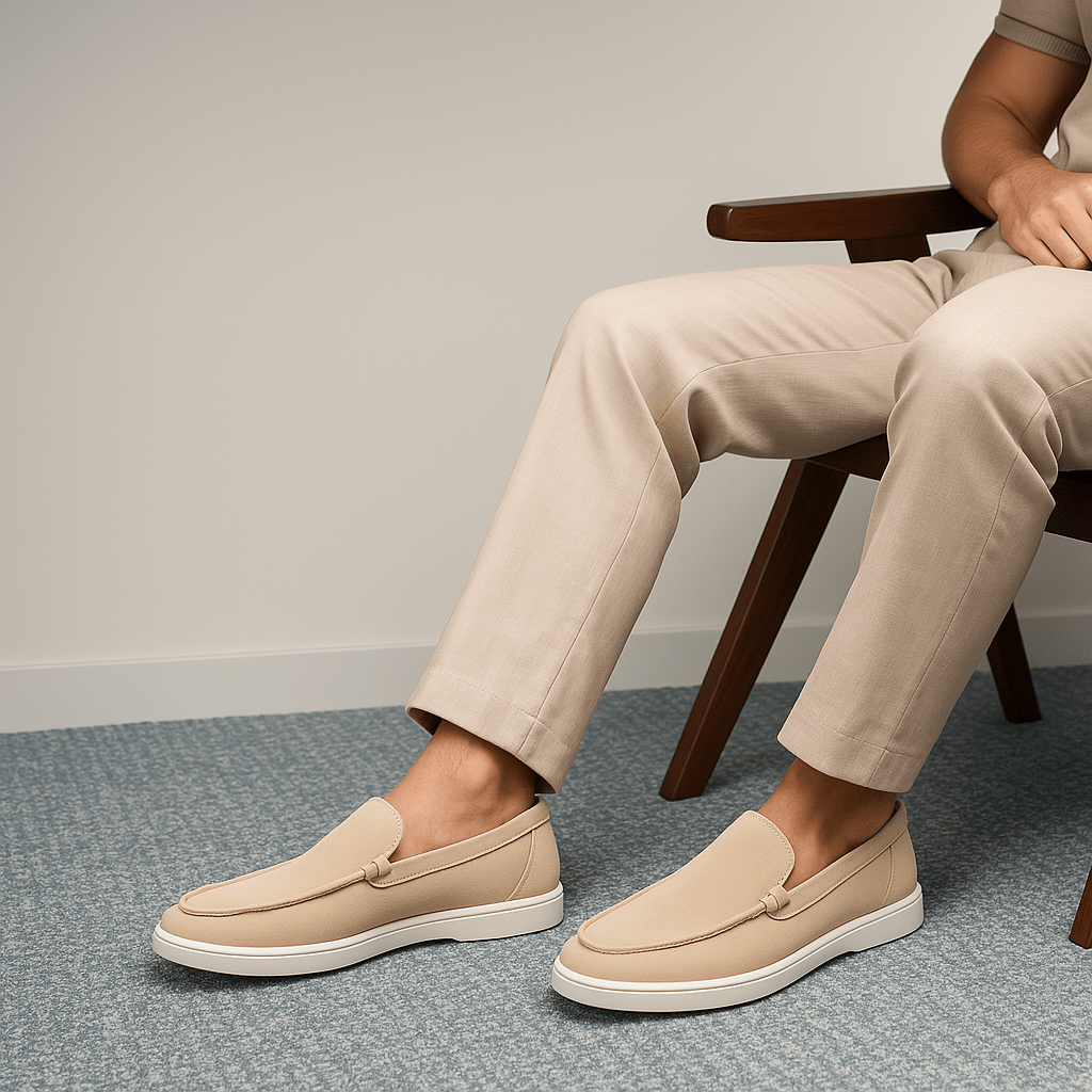 LUXEOUTFIT | Classic Suede Signature Loafers 1