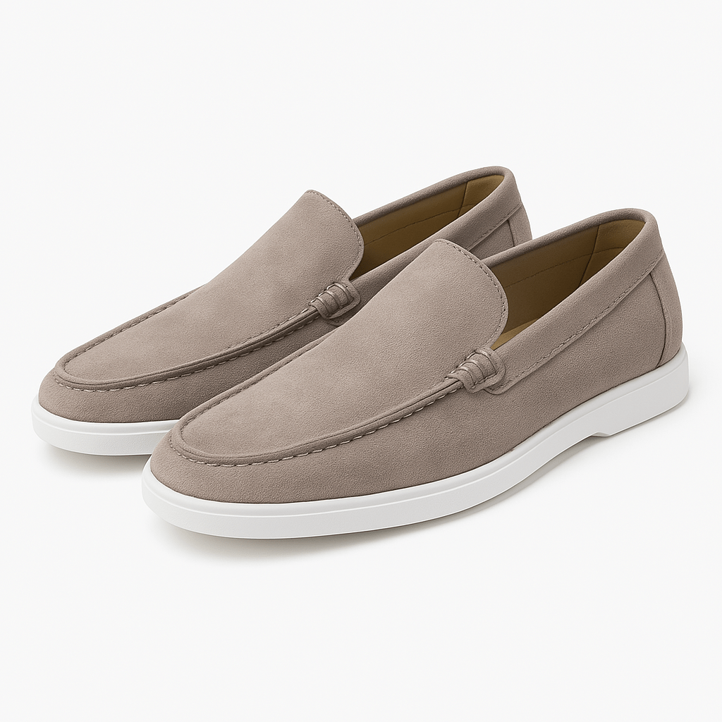 LUXEOUTFIT | Classic Suede Signature Loafers 11