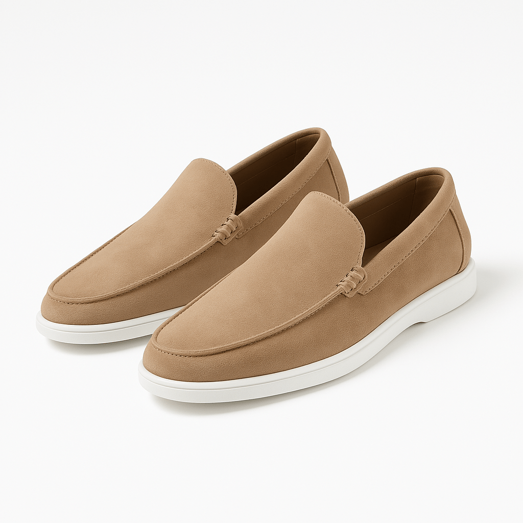 LUXEOUTFIT | Classic Suede Signature Loafers 12