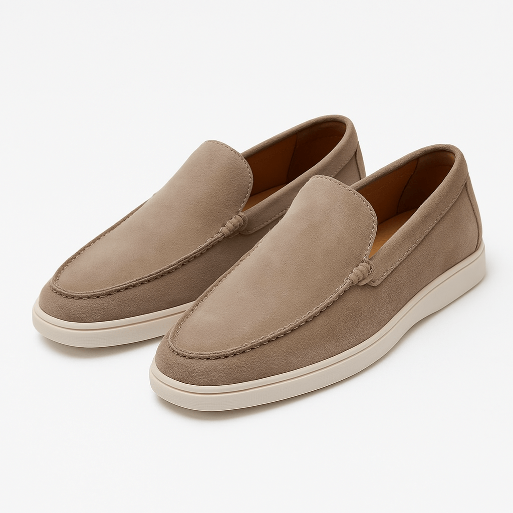 LUXEOUTFIT | Classic Suede Signature Loafers 13