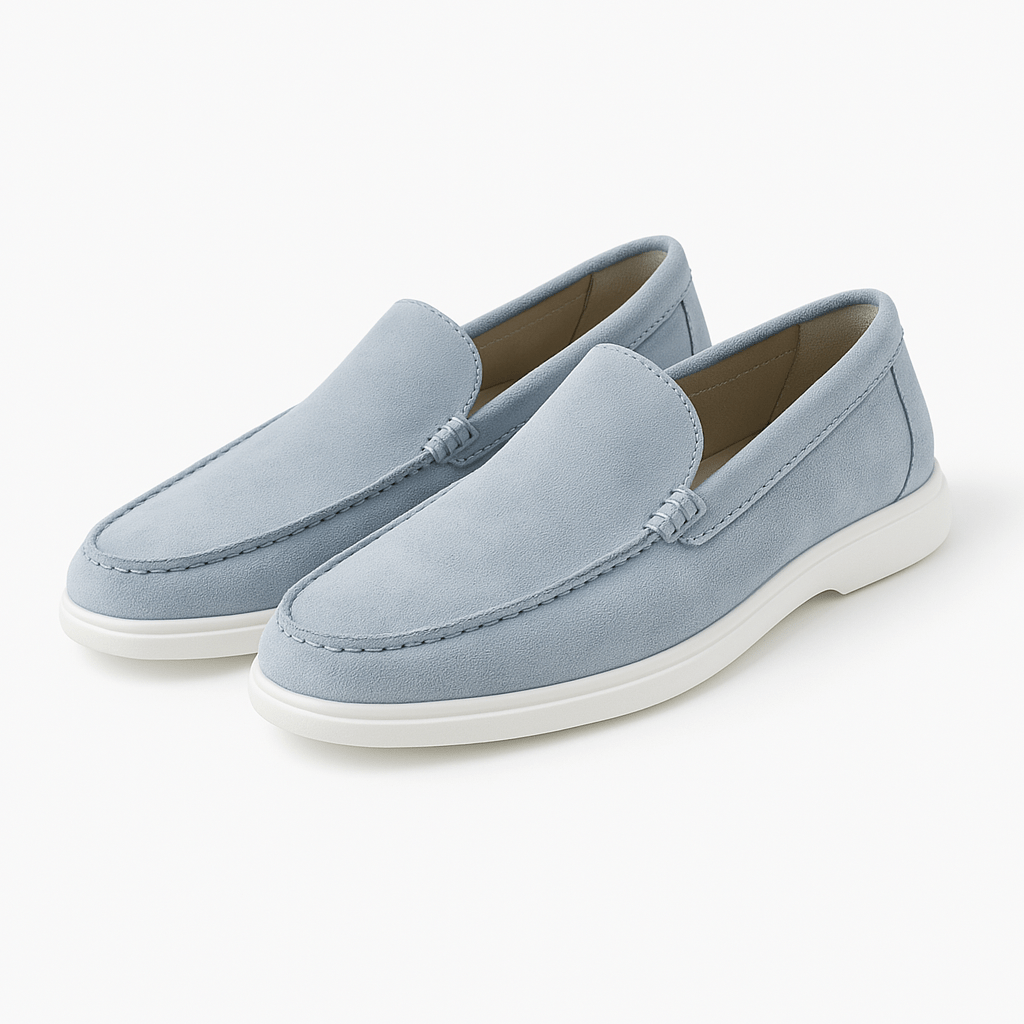 LUXEOUTFIT | Classic Suede Signature Loafers 14