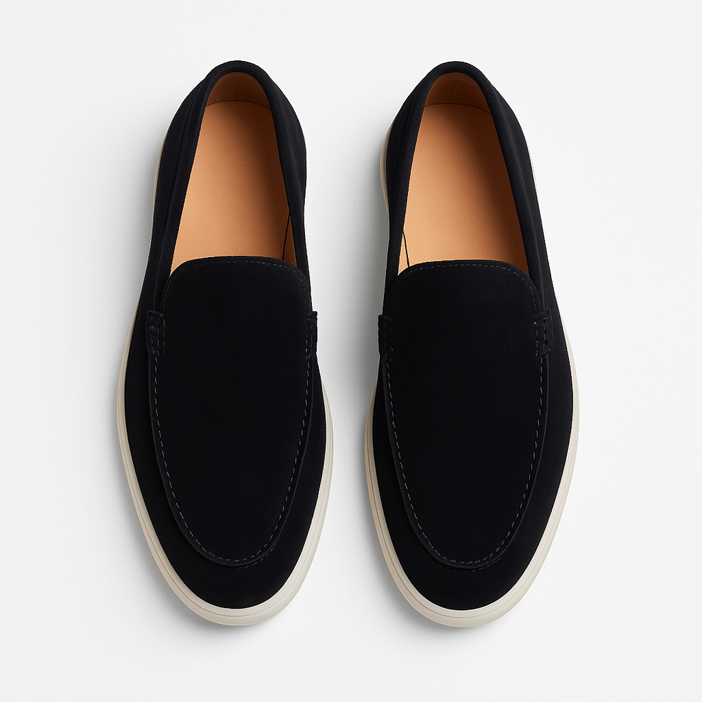 LUXEOUTFIT | Classic Suede Signature Loafers 3