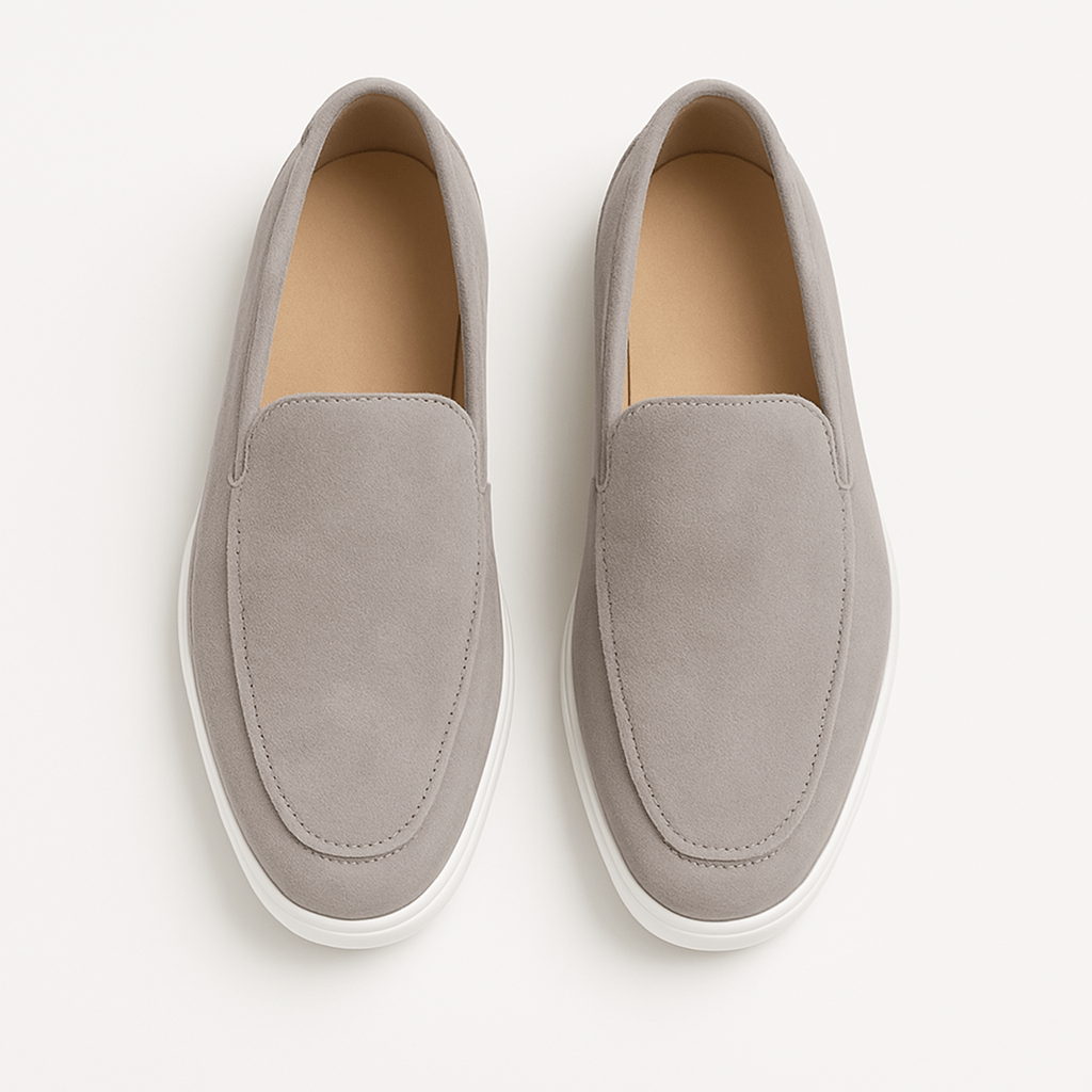LUXEOUTFIT | Classic Suede Signature Loafers 6