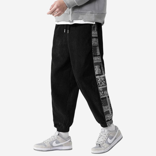LUXEOUTFIT | Corduroy Jogger Trousers 0