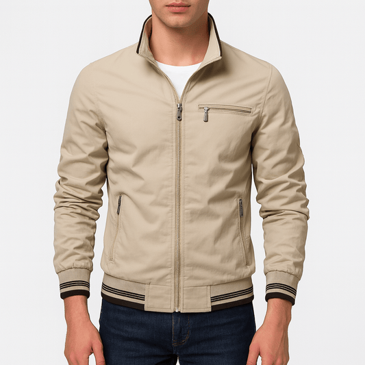 LUXEOUTFIT | Cotton Zip Jacket 0
