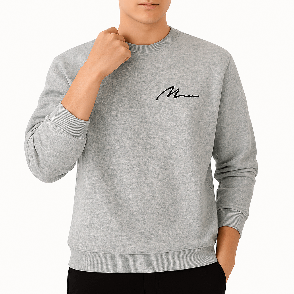 LUXEOUTFIT | Fleece-Lined Sweatshirt 1
