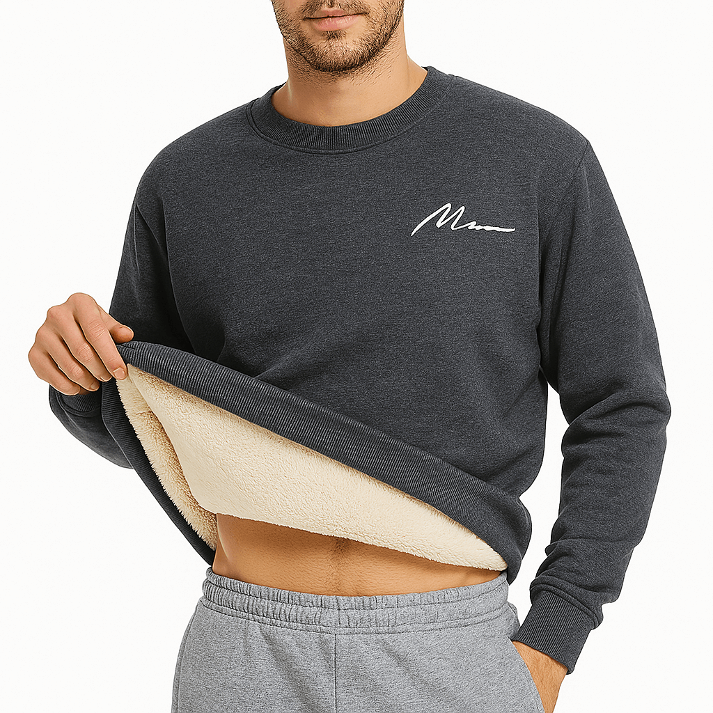 LUXEOUTFIT | Fleece-Lined Sweatshirt 6