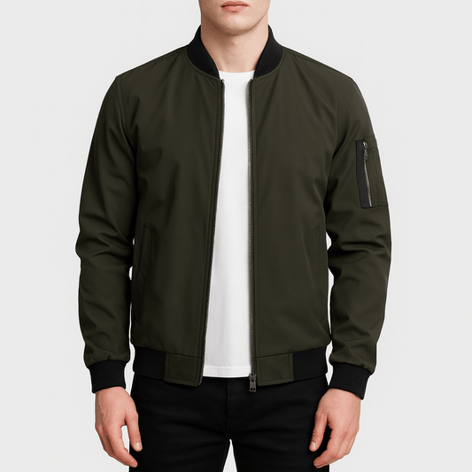 LUXEOUTFIT | Full-Zip Bomber 0