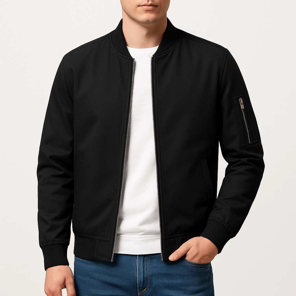 LUXEOUTFIT | Full-Zip Bomber 1