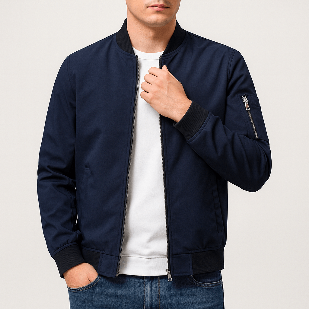LUXEOUTFIT | Full-Zip Bomber 2