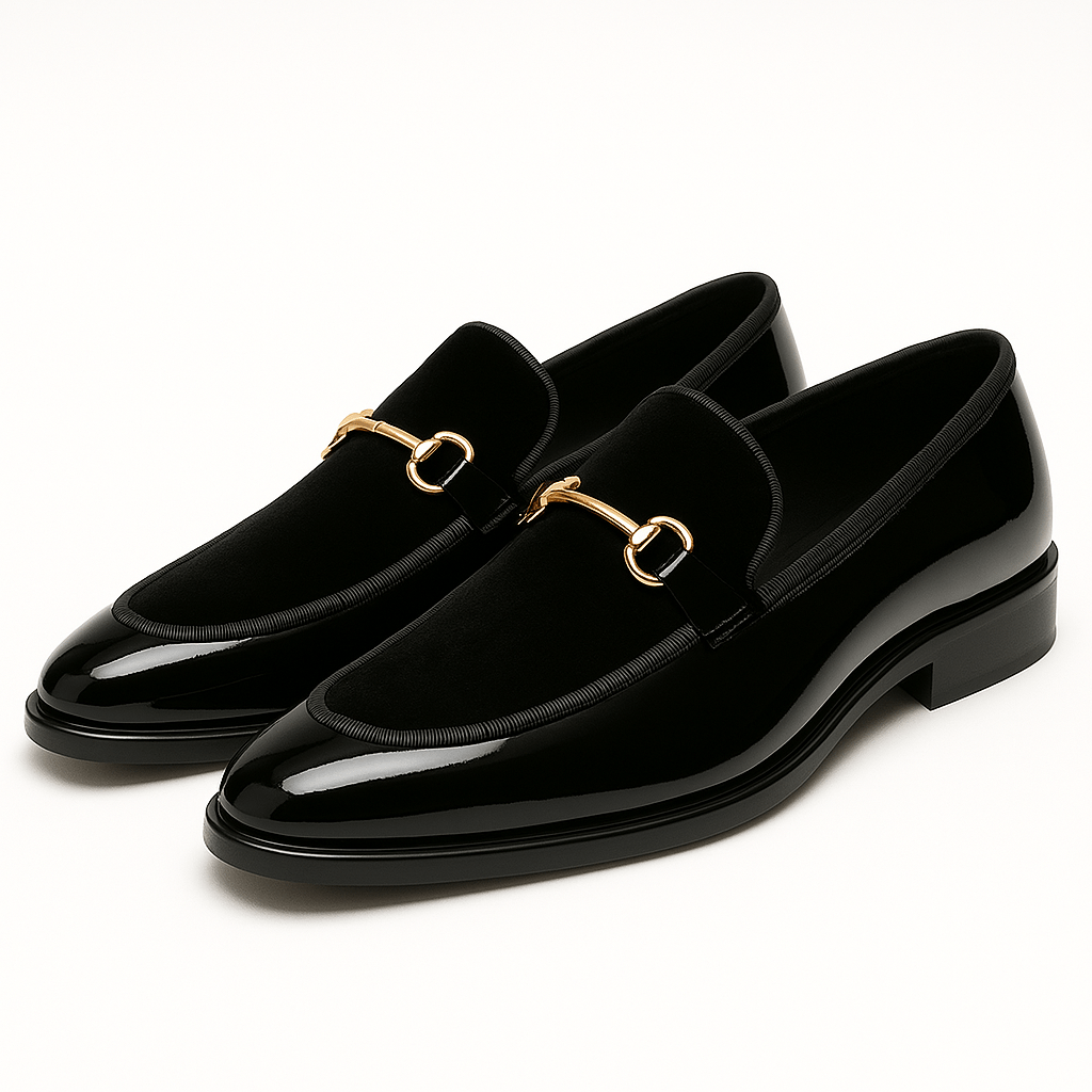 LUXEOUTFIT | Gloss Patent Leather Loafers 0