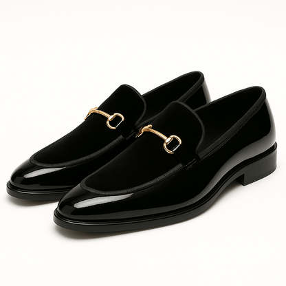 LUXEOUTFIT | Gloss Patent Leather Loafers 0