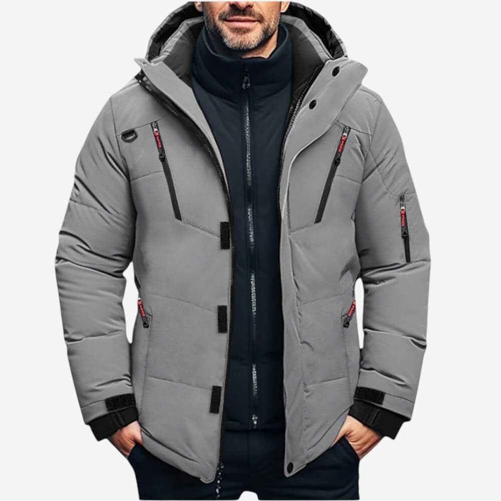 LUXEOUTFIT | Hooded Ski Jacket 1