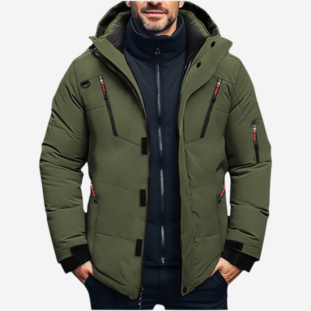 LUXEOUTFIT | Hooded Ski Jacket 4