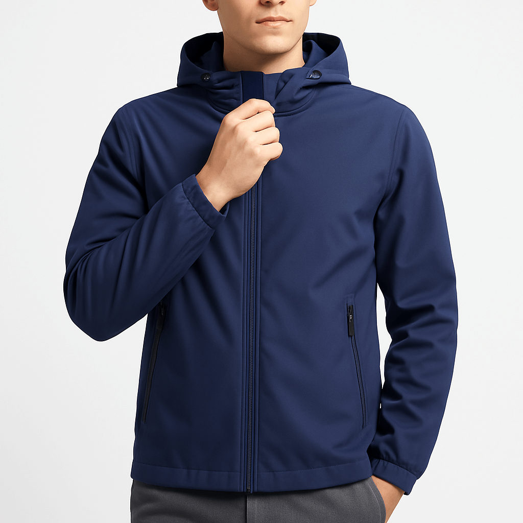 LUXEOUTFIT | Hooded Zip Jacket 1