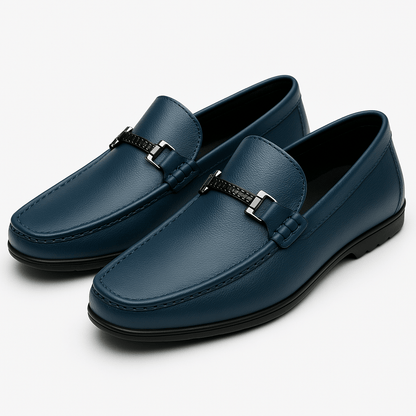 LUXEOUTFIT | Italian Leather Loafers 0