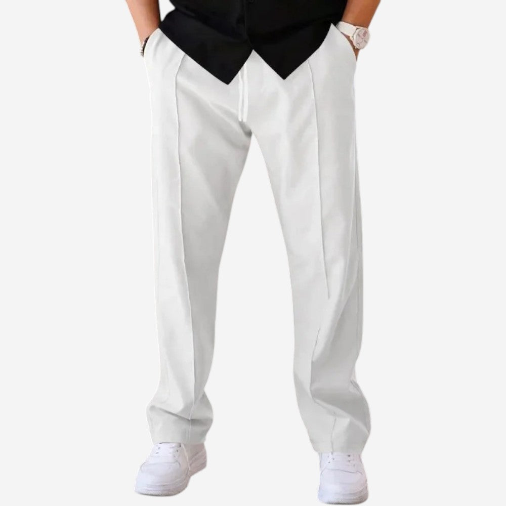 LUXEOUTFIT | Loose Straight Trousers 3