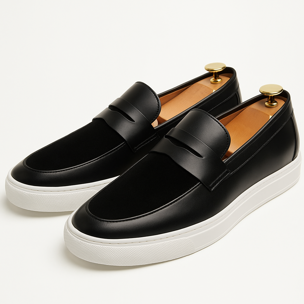 LUXEOUTFIT | Milano Suede Leather Loafers 0