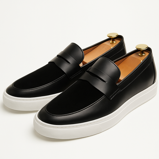LUXEOUTFIT | Milano Suede Leather Loafers 0