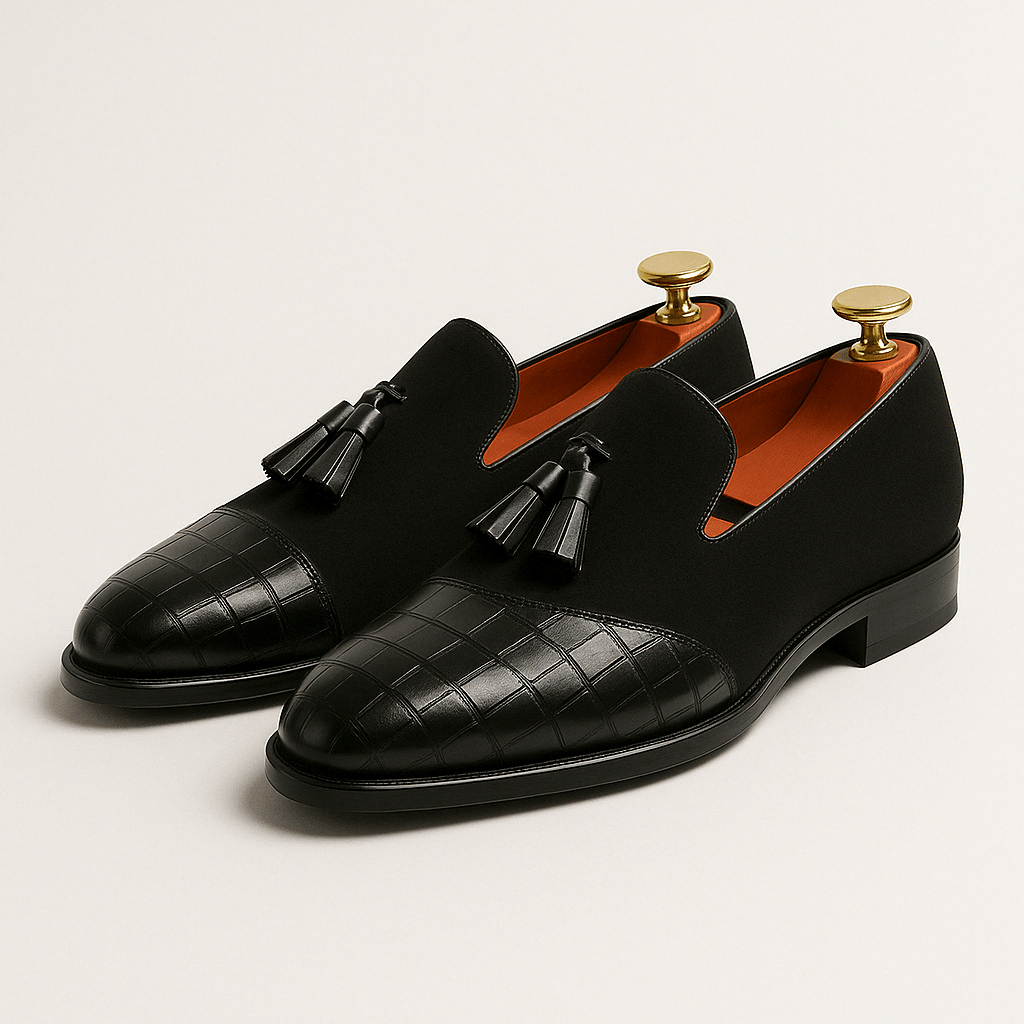LUXEOUTFIT | Noble Polished Leather Loafers 0