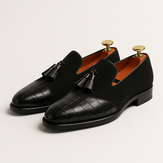 LUXEOUTFIT | Noble Polished Leather Loafers 0