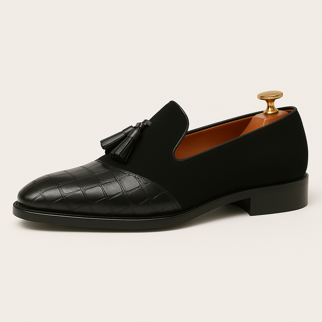 LUXEOUTFIT | Noble Polished Leather Loafers 1