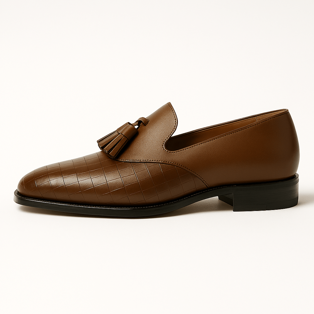 LUXEOUTFIT | Noble Polished Leather Loafers 4