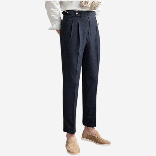 LUXEOUTFIT | Pleated Work Trousers 0
