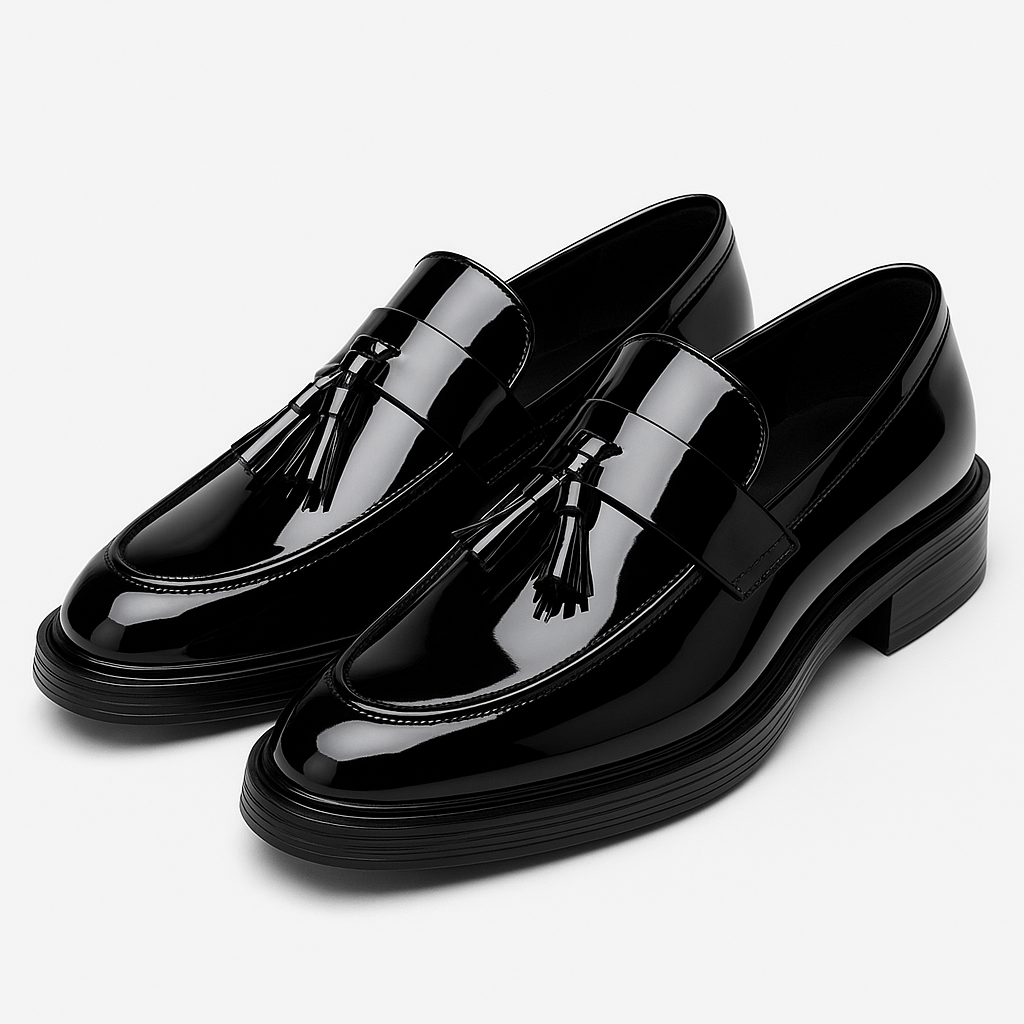 LUXEOUTFIT | Polished Tassel Dress Loafers 0