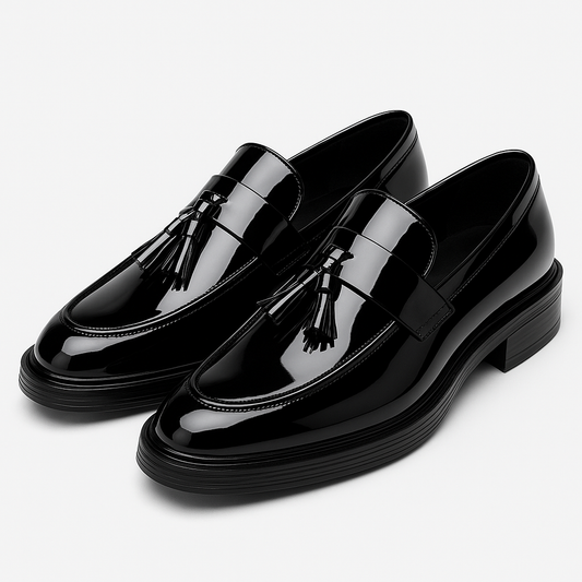 LUXEOUTFIT | Polished Tassel Dress Loafers 0