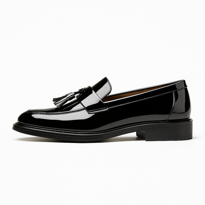 LUXEOUTFIT | Polished Tassel Dress Loafers 1