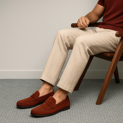 LUXEOUTFIT | Premium Suede Loafers 2