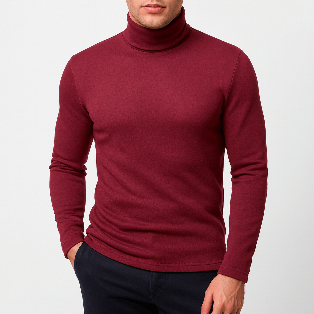 LUXEOUTFIT | Slim Turtleneck Tee 3