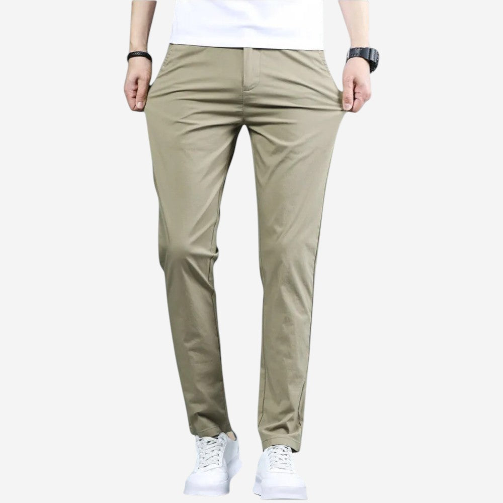LUXEOUTFIT | Slim Work Trousers 0