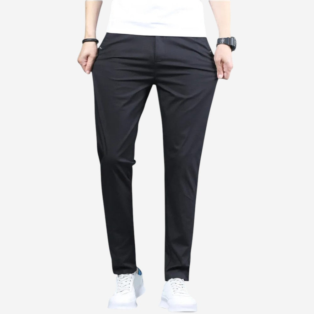 LUXEOUTFIT | Slim Work Trousers 1