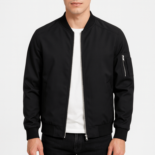 LUXEOUTFIT | Smooth Bomber Jacket 0