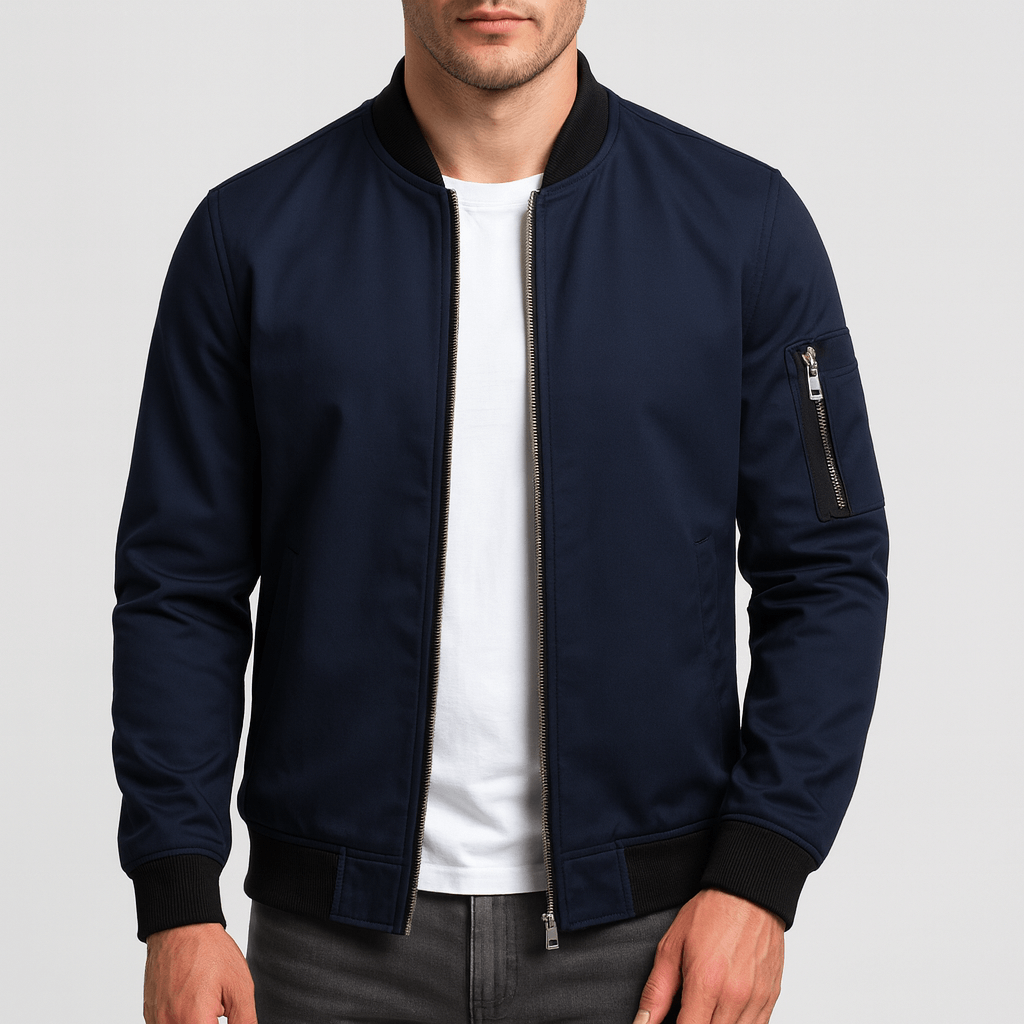 LUXEOUTFIT | Smooth Bomber Jacket 2