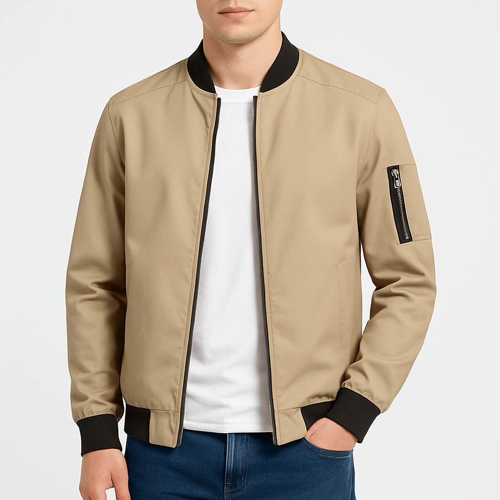 LUXEOUTFIT | Smooth Bomber Jacket 3