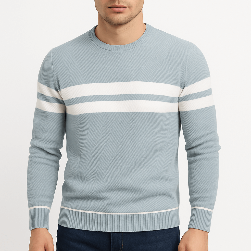 LUXEOUTFIT | Striped Knit Jumper 0