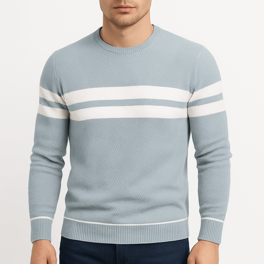 LUXEOUTFIT | Striped Knit Jumper 0