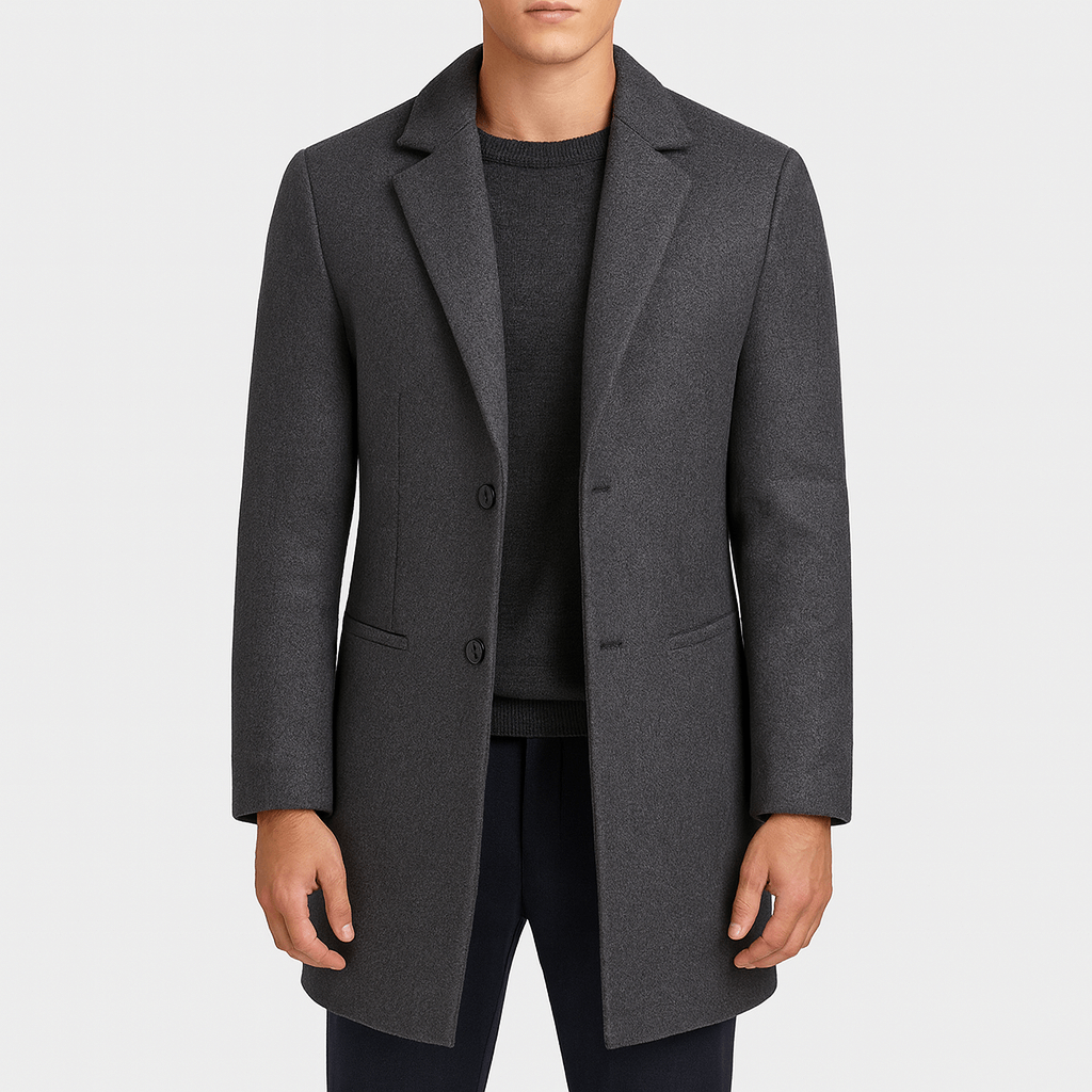 LUXEOUTFIT | Tailored Wool Overcoat 1